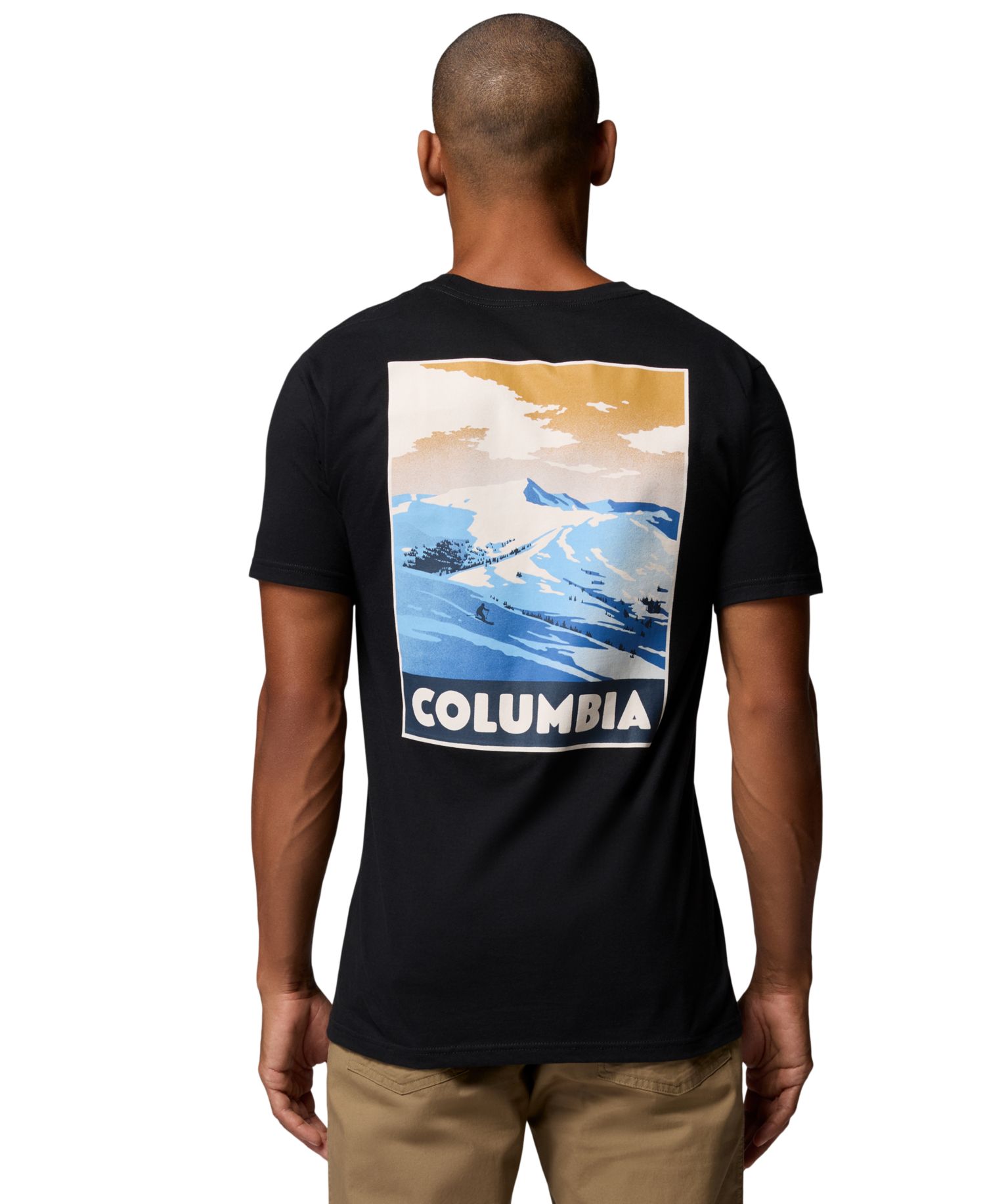 Men's Snowcap Graphic Logo T-Shirt