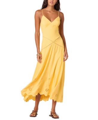 Women's V-Neck Sleeveless Dress