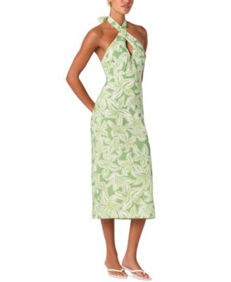 Women's Anita Halter Neck Midi Dress