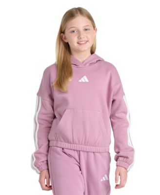 Girls' 8-16 Sherpa 35 Drop-Shoulder Pullover Hoodie