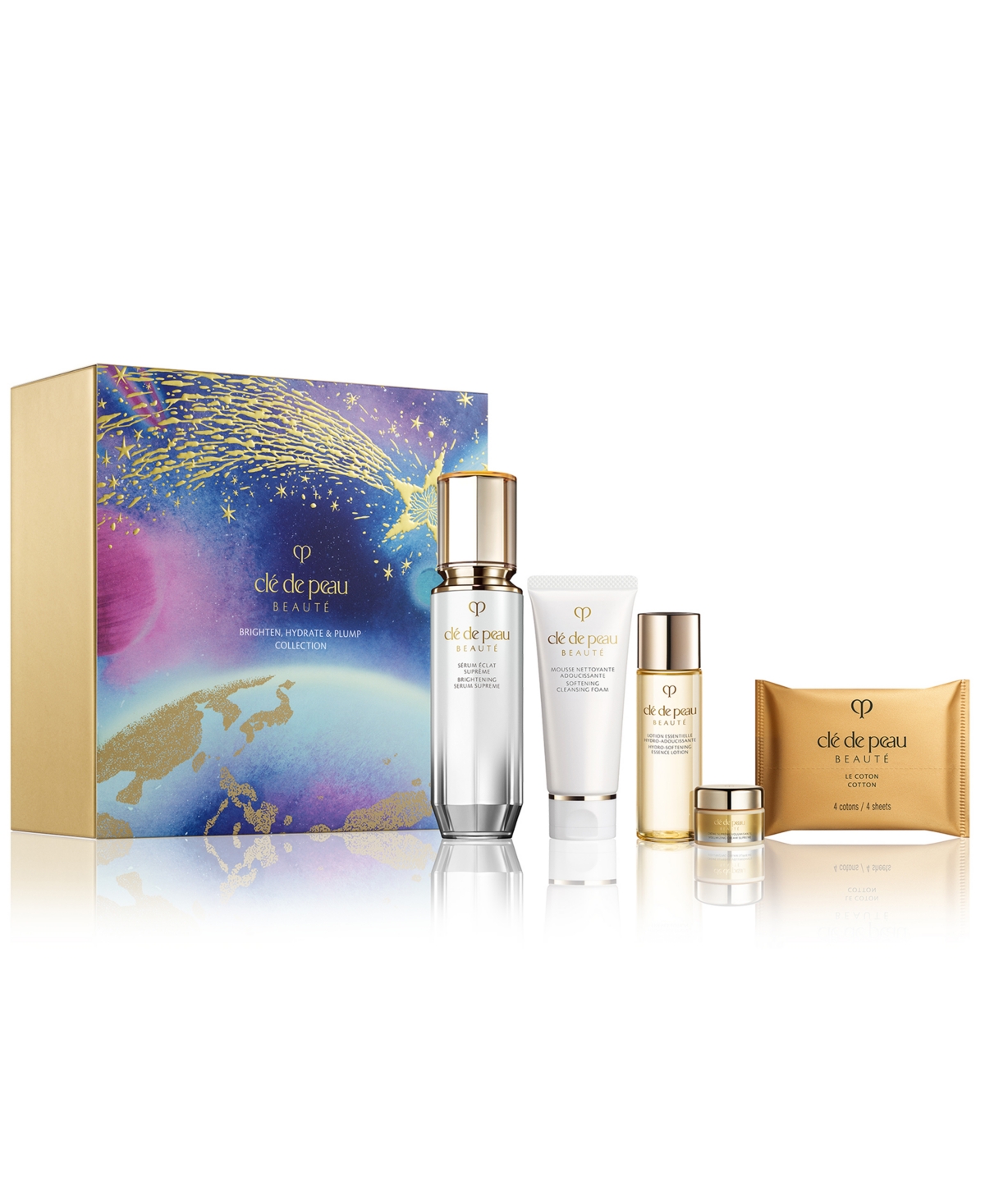 Cle de Peau Beaute 5-Piece Brighten, Hydrate & Plump Collection Set
