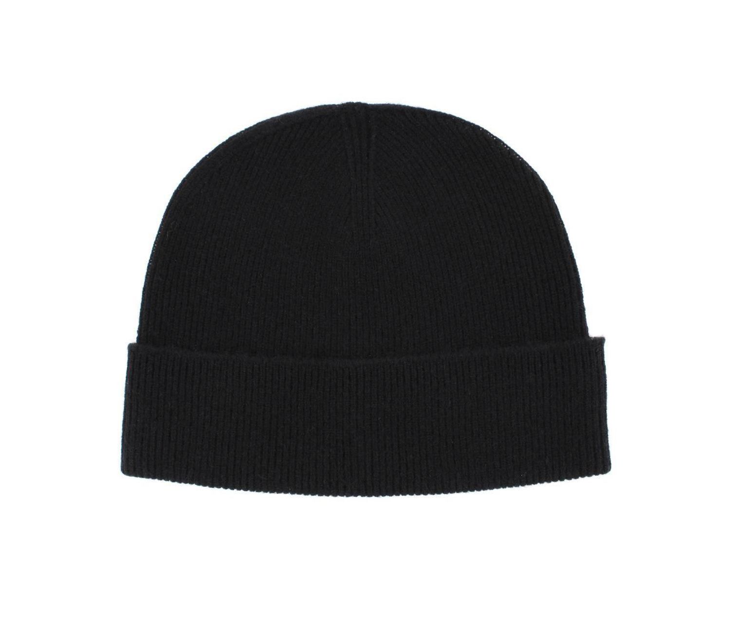 Men's Camden Cashmere Solid Colored Micro Ribbed Beanie