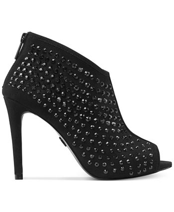 Michael Kors Dani Embellished Open Toe Shooties Macy s