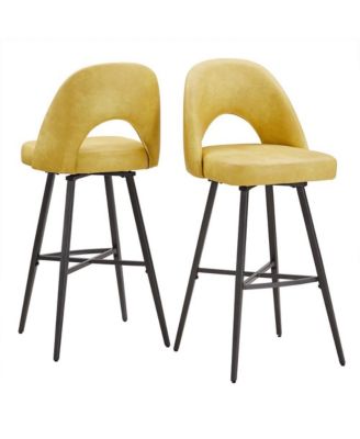 Kryston Swivel Bar Stool (Set of 2)