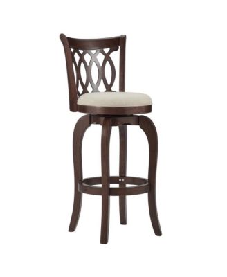 Jaxon Scroll Back Swivel Bar Stool