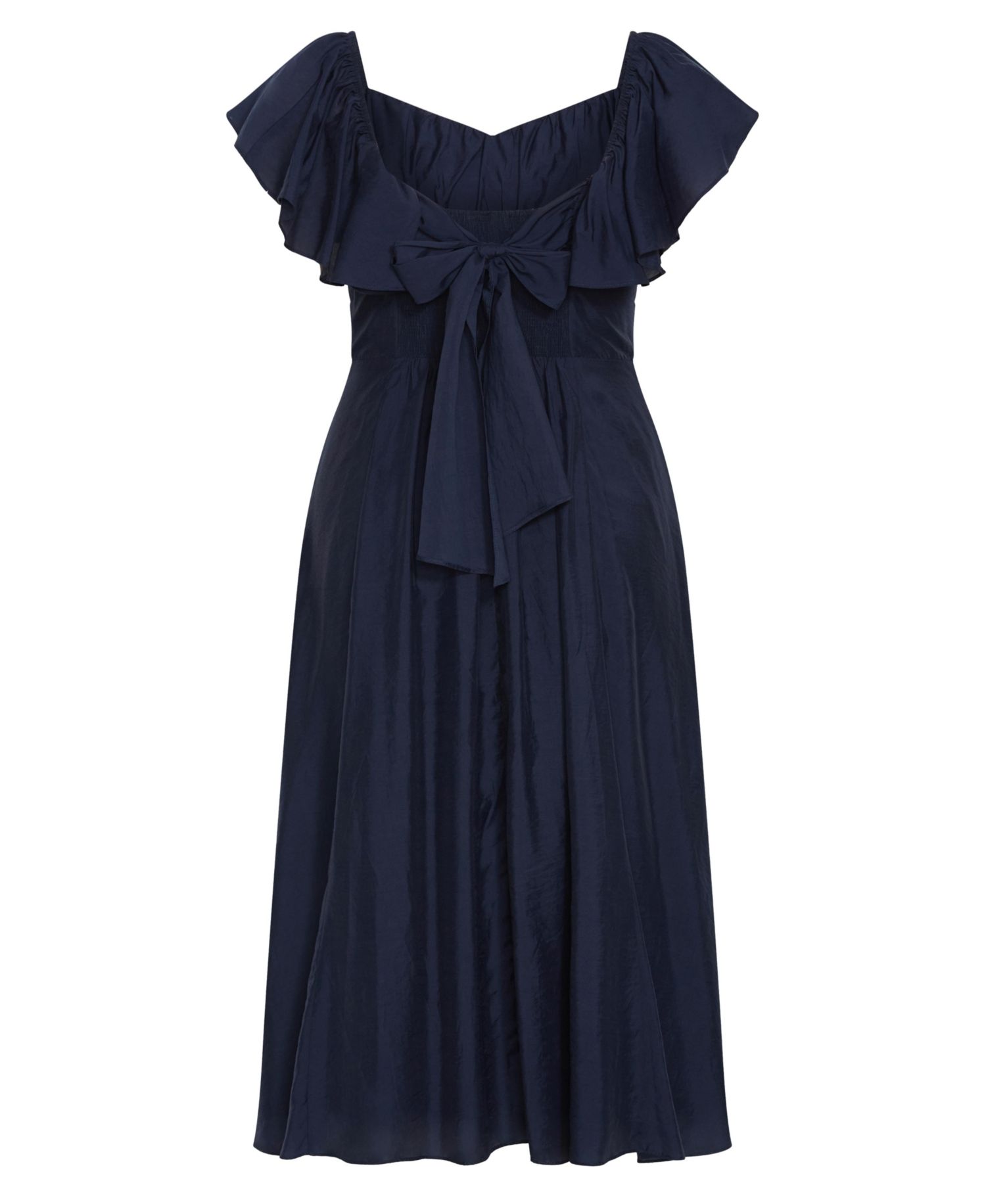 Women's Alisia Tie-Back Midi Dress
