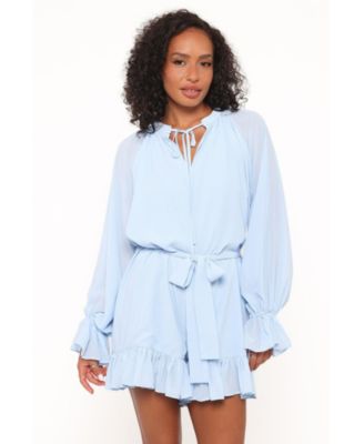 Women's Brianna Long Sleeve Romper