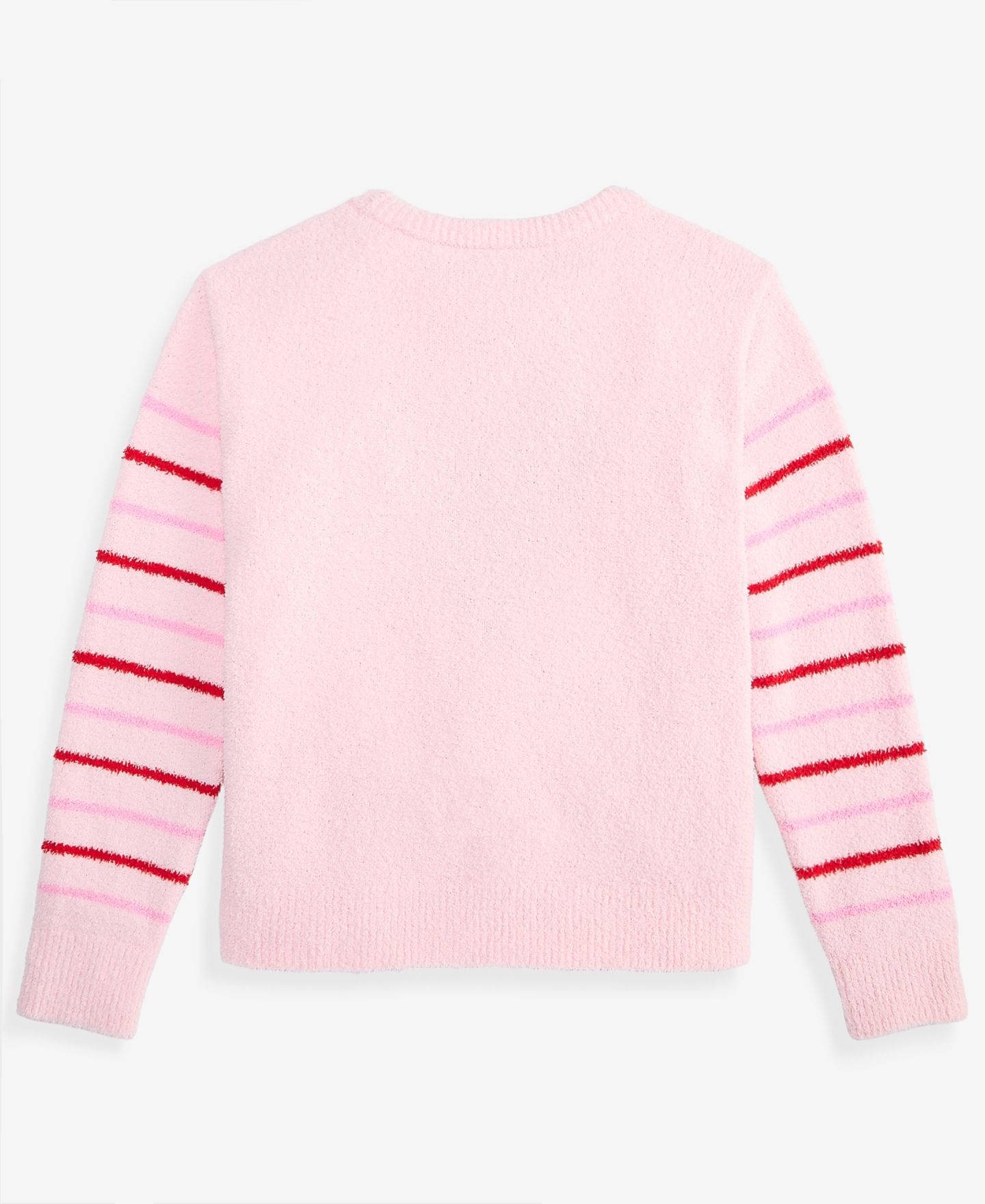 Свитер Epic Threads Candy Heart Crewneck Long-Sleeve для девочек, цвет: Розовый, вариант 1 — фото 2