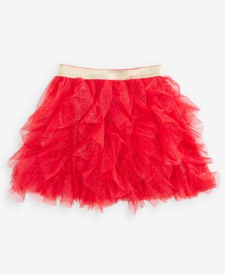 Girls Toddler 2T-4T Ruffled Tutu Skirt