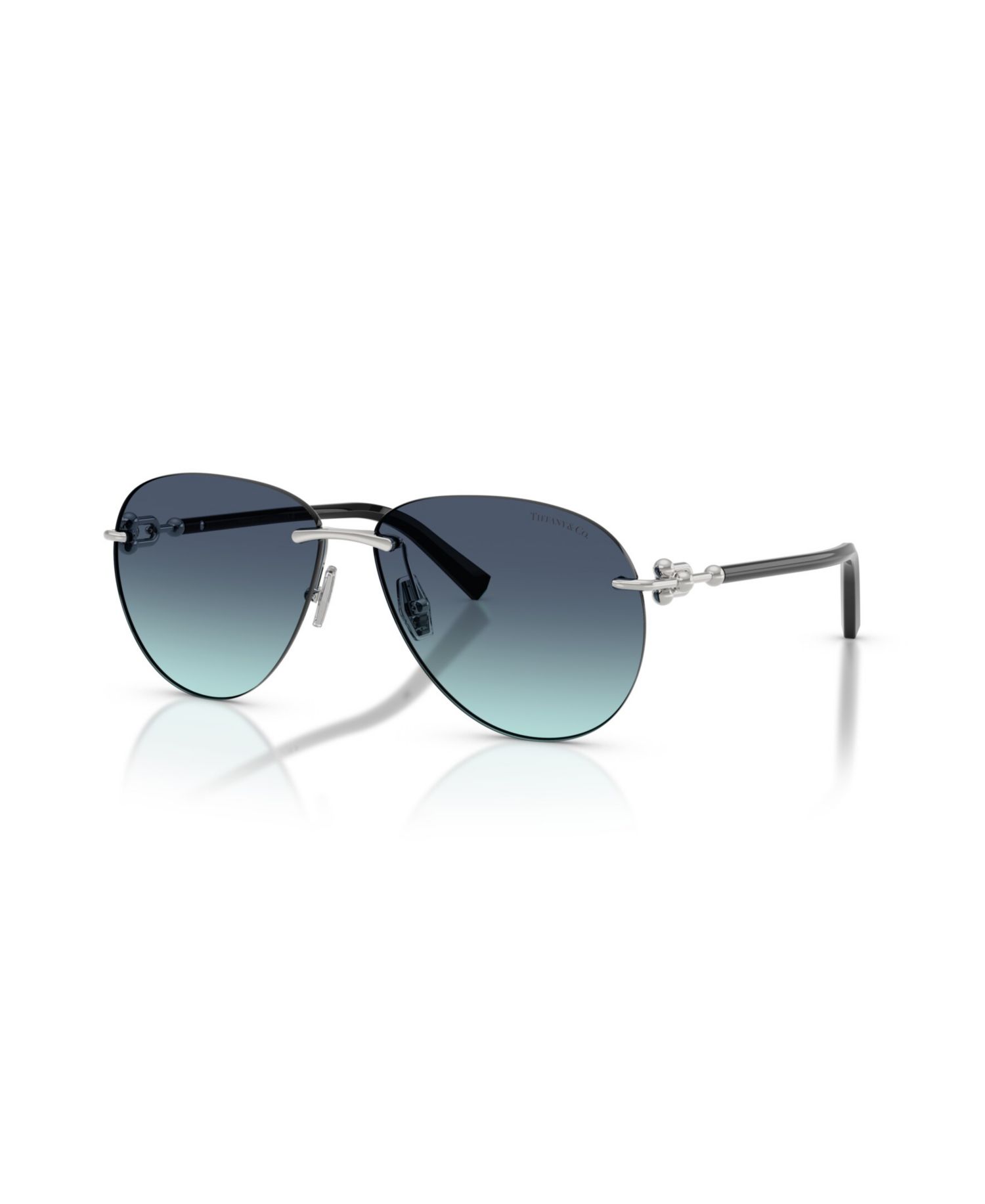 Aviator Rimless Sunglasses TF3124
