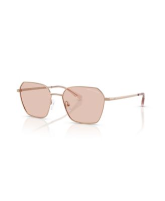 Women's Geometric Brown Sunglasses AX2062S