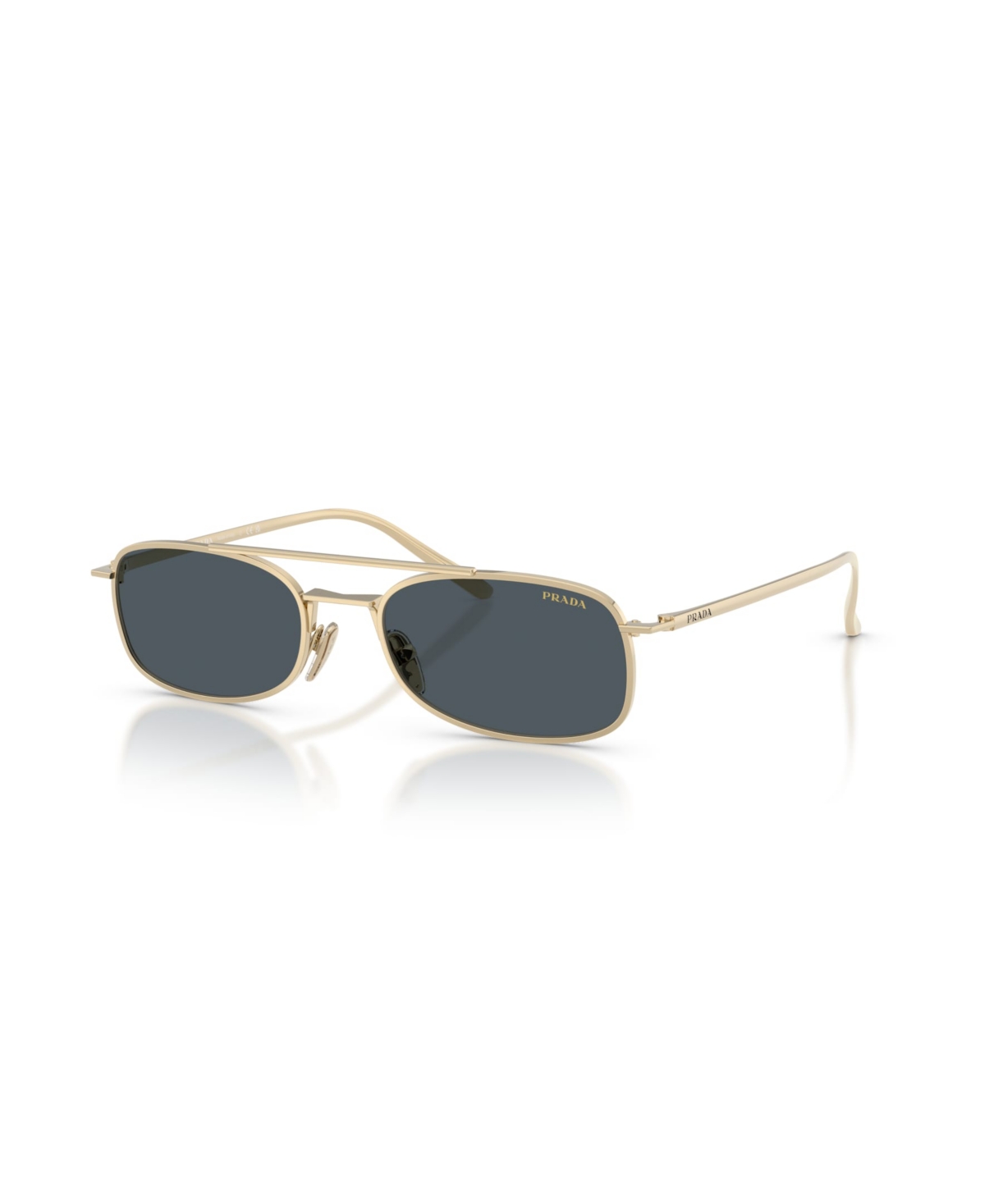Prada Men's Rectangle Sunglasses Pr D59S
