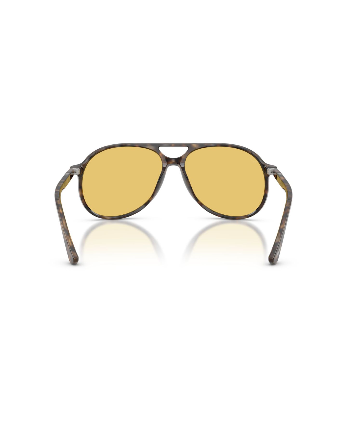 Женские солнцезащитные очки Persol Oversized Retro Aviator PO3403S, цвет: Тёмный гавана — фото 5