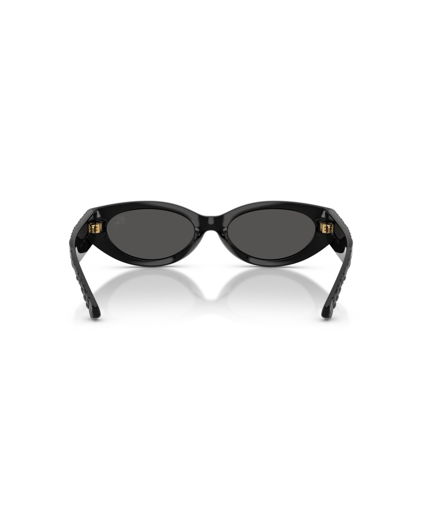 Женские солнцезащитные очки Burberry Oval Sunglasses BE4505U, цвет: Чёрный — фото 5