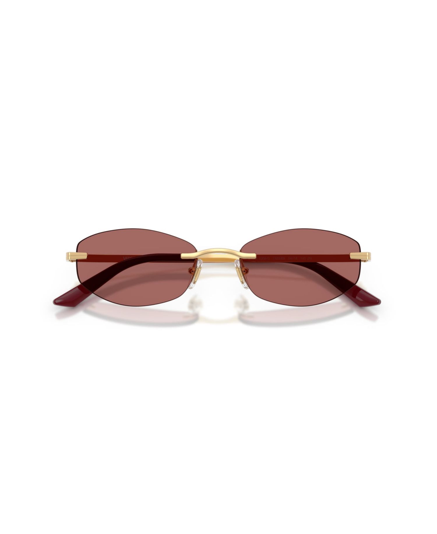 Women's Geometric Metal Sunglasses VE2308D
