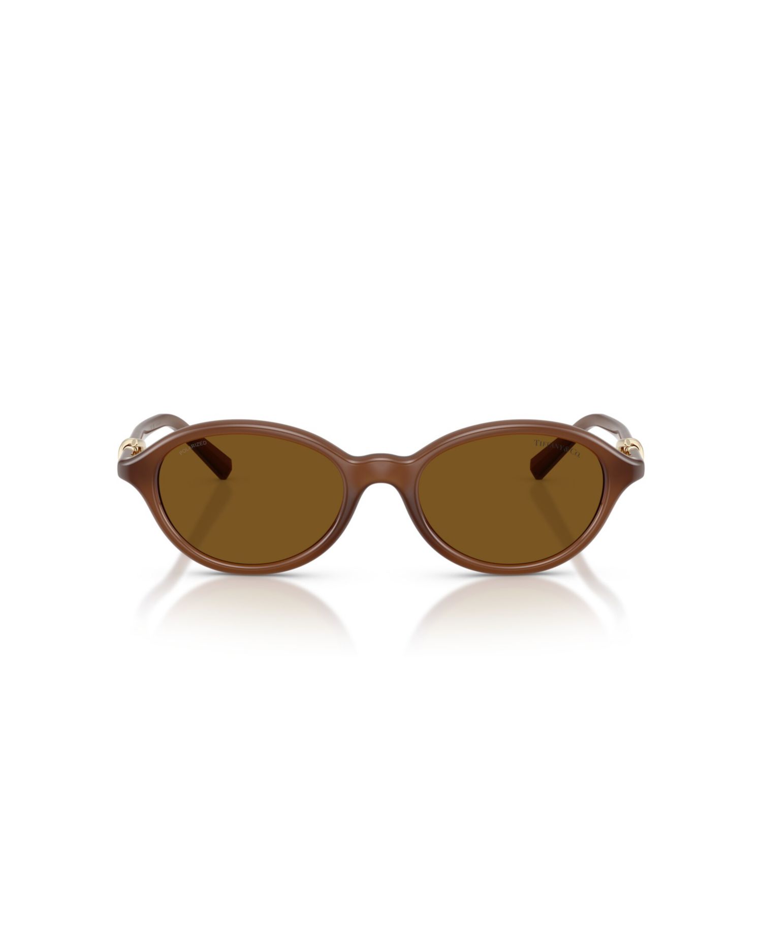 Women's Polarized Oval Sunglasses TF4266U