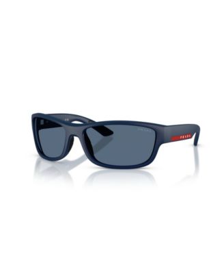 Men's Rectangle Sunglasses, Large, PS C04S