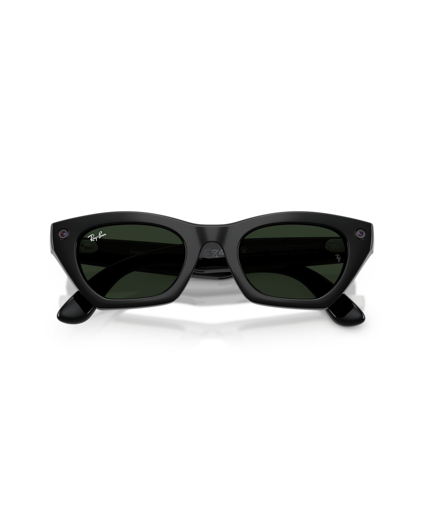 Смарт-очки Ray-Ban Meta Gen 3 Cat Eye Zena RW4015 унисекс с ИИ и линзами Transitions, цвет: Блестящий — фото 7