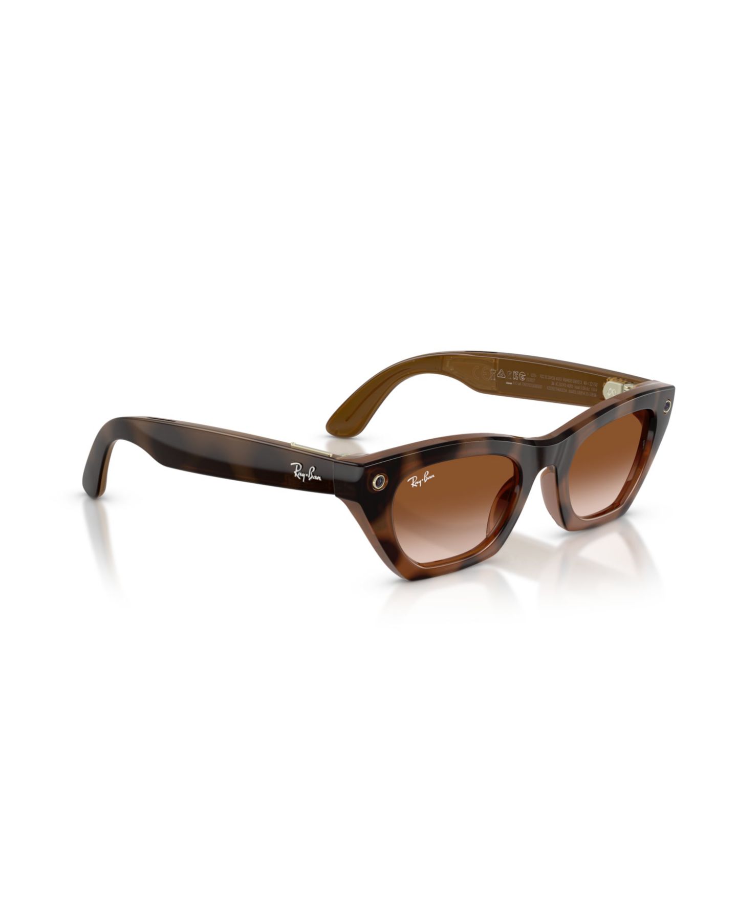 Солнцезащитные очки Ray-Ban Meta Gen 3 Zena RW4015, цвет: Гавана — фото 6