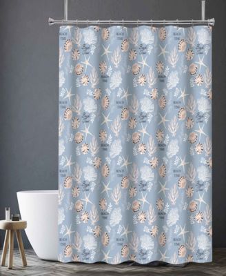 Beach Time 14-Piece Shower Curtain and Liner Set