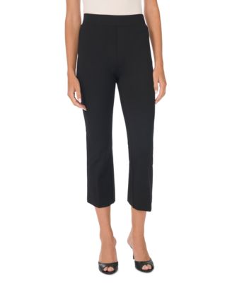 Women's Cropped Elastic-Waist Pants