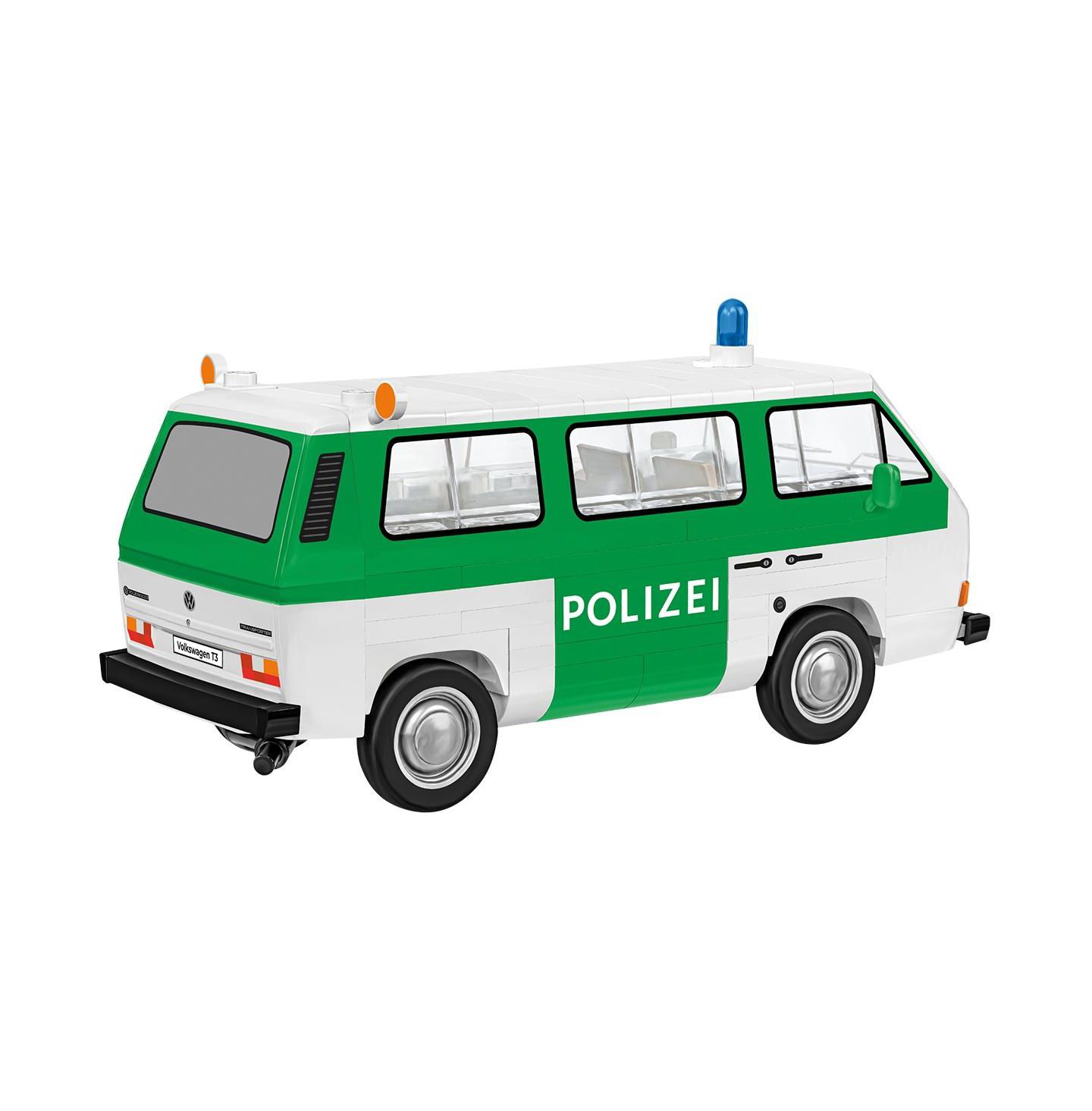 Детский конструктор COBI Action Town Volkswagen T3 Police Bus 144-Piece Building Set, Ages 7+, цвет: Open Miscellaneous — фото 5