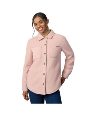 Women's Tundra Sherpa-Lined Double-Faced Fleece Shirt Jacket