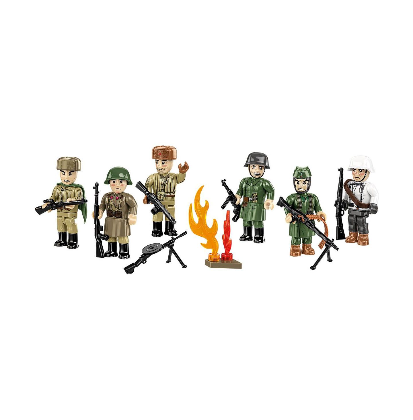 Детский конструктор COBI Historical Collection Wwii Battle of Stalingrad 76-Piece Building Set, Ages 5+ — фото 3