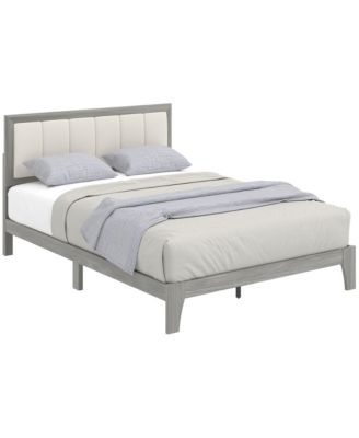 Full Size Bed Frame with Sturdy Platform Design for Bedroom