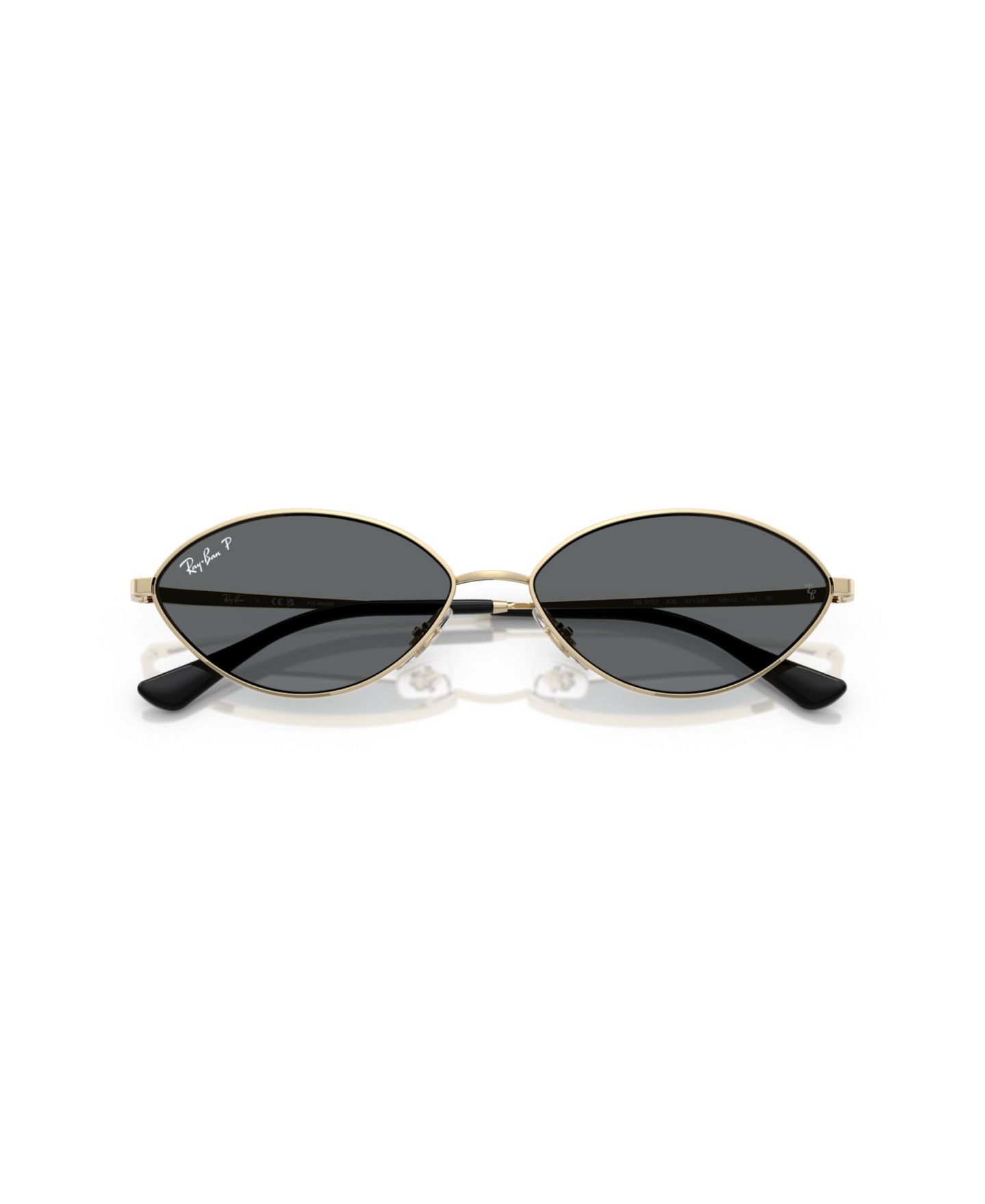 Солнцезащитные очки Ray-Ban Unisex Polarized Sunglasses, Kai RB3757, цвет: Графитовый металлик — фото 15