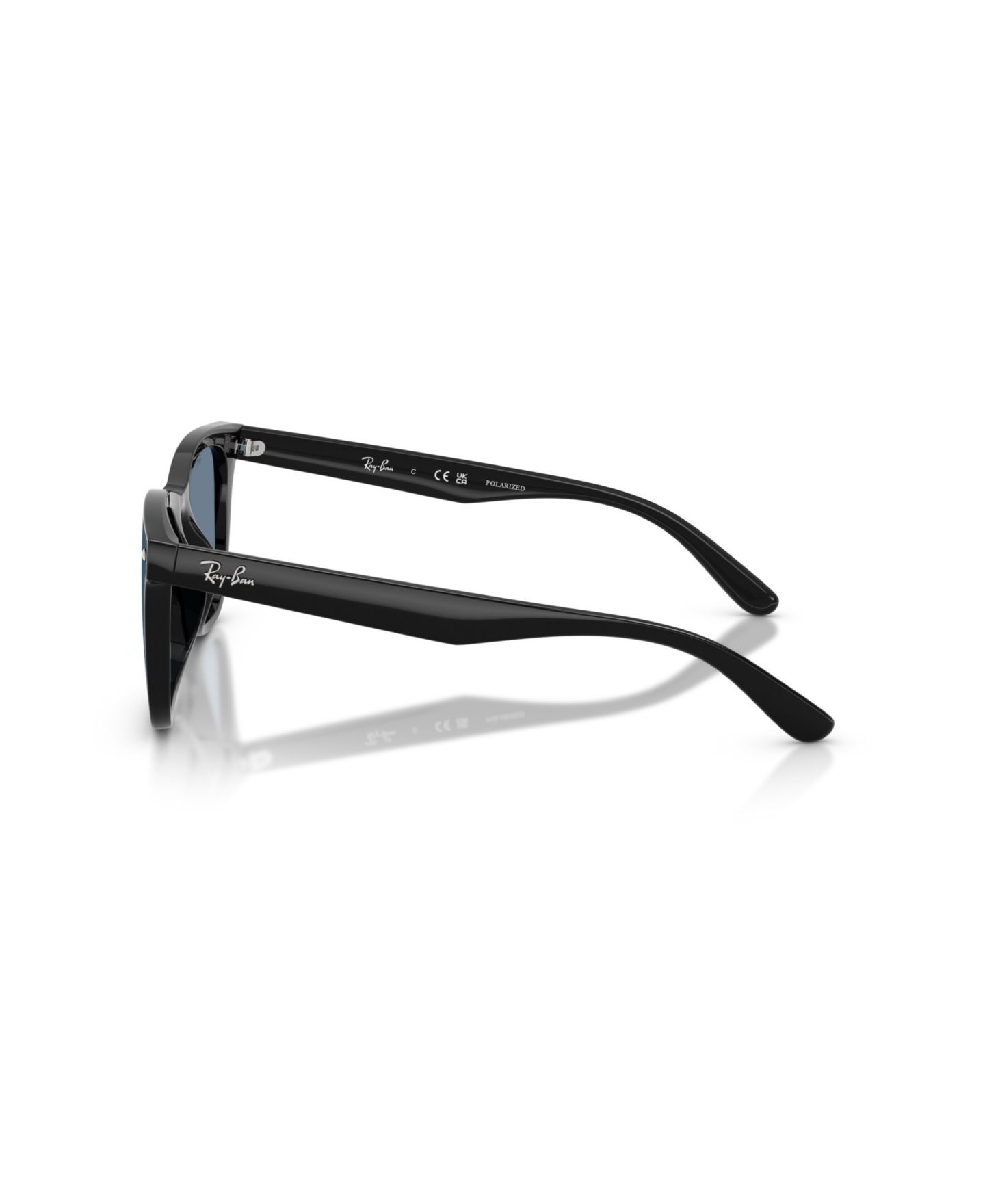 Солнцезащитные очки Ray-Ban Unisex Polarized Sunglasses, RB4420, цвет: Чёрный — фото 9