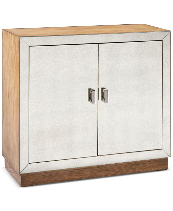 Furniture Jelden Mirror Accent Chest, Quick Ship Macy's