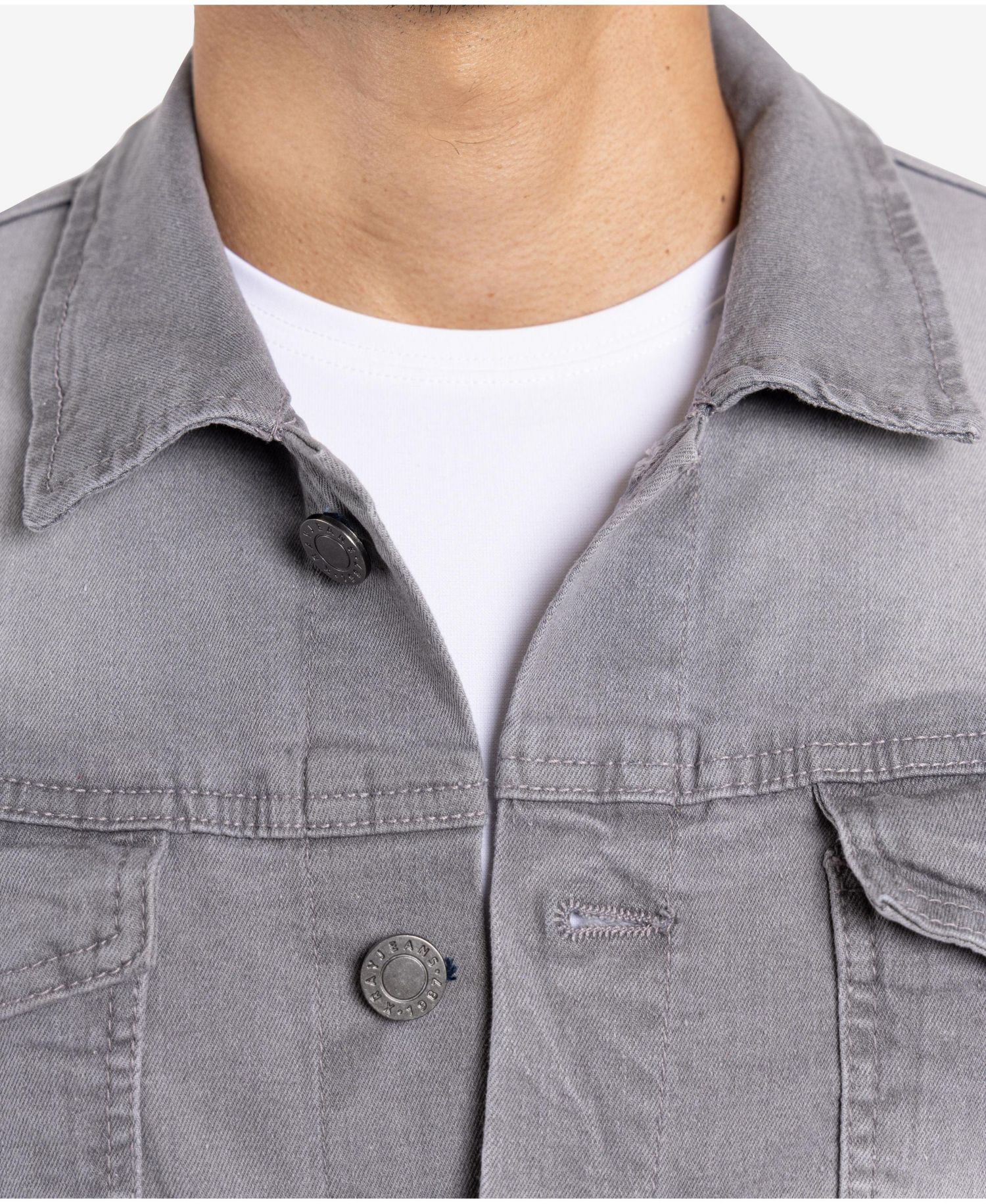 XRAY Men's Regular Fit Flex Denim Jacket