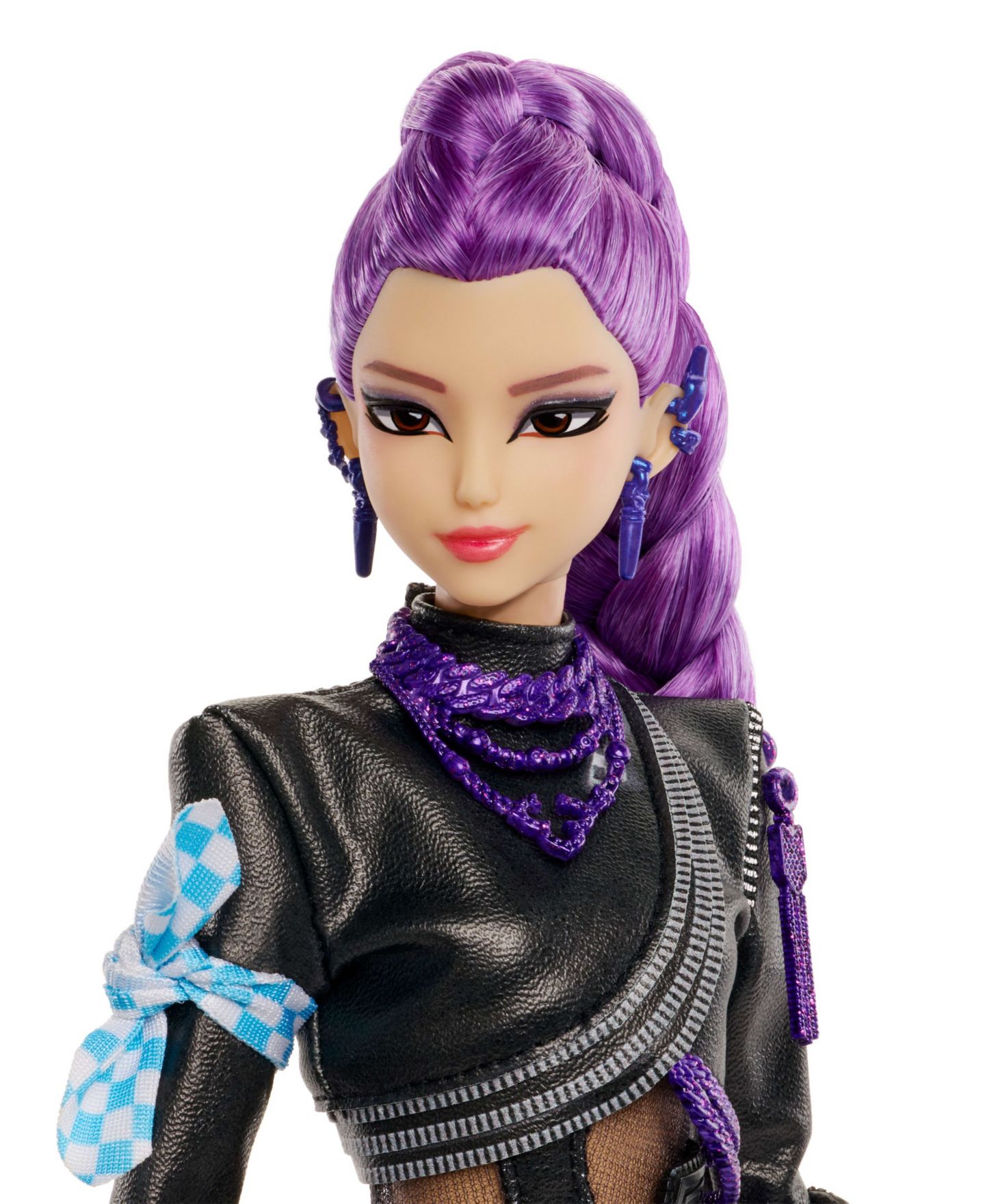 Детская кукла KPop Demon Hunters Battle Rumi 10.5" Deluxe Fashion Doll with Removable Outfit and 11 Posable Joints, Ages 6+ — фото 2