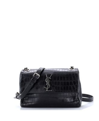 Small West Hollywood Shoulder Bag Embossed Leather