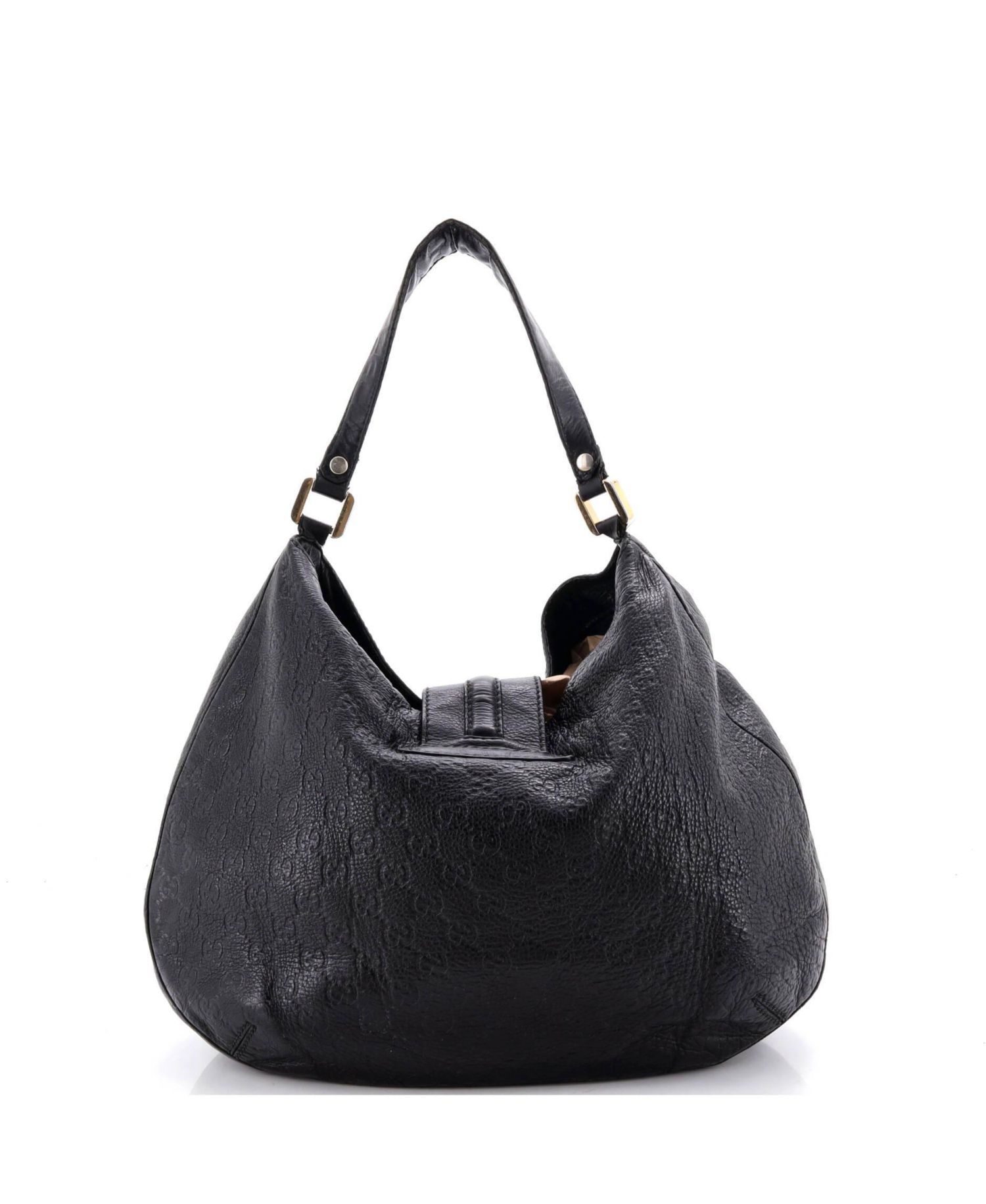 New Ladies Web Guccissima Medium Hobo
