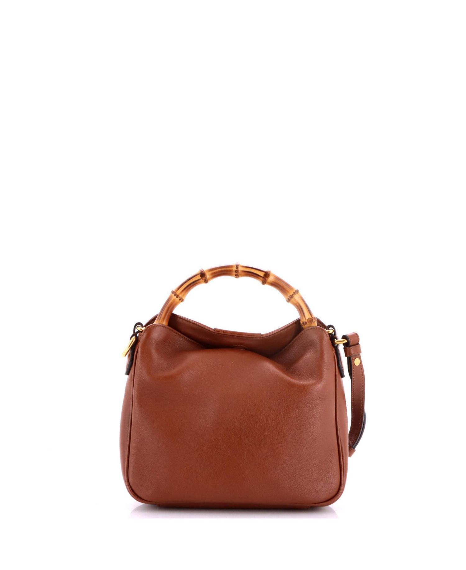 Small Diana NM Bamboo Shoulder Bag Leather