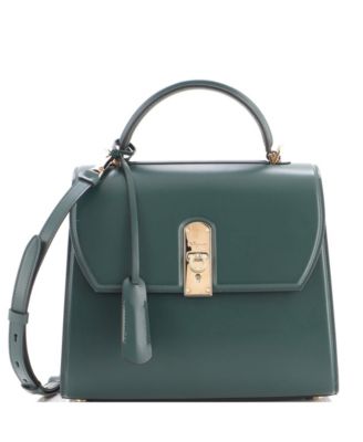 Boxyz Top-Handle Large Leather Shoulder Bag