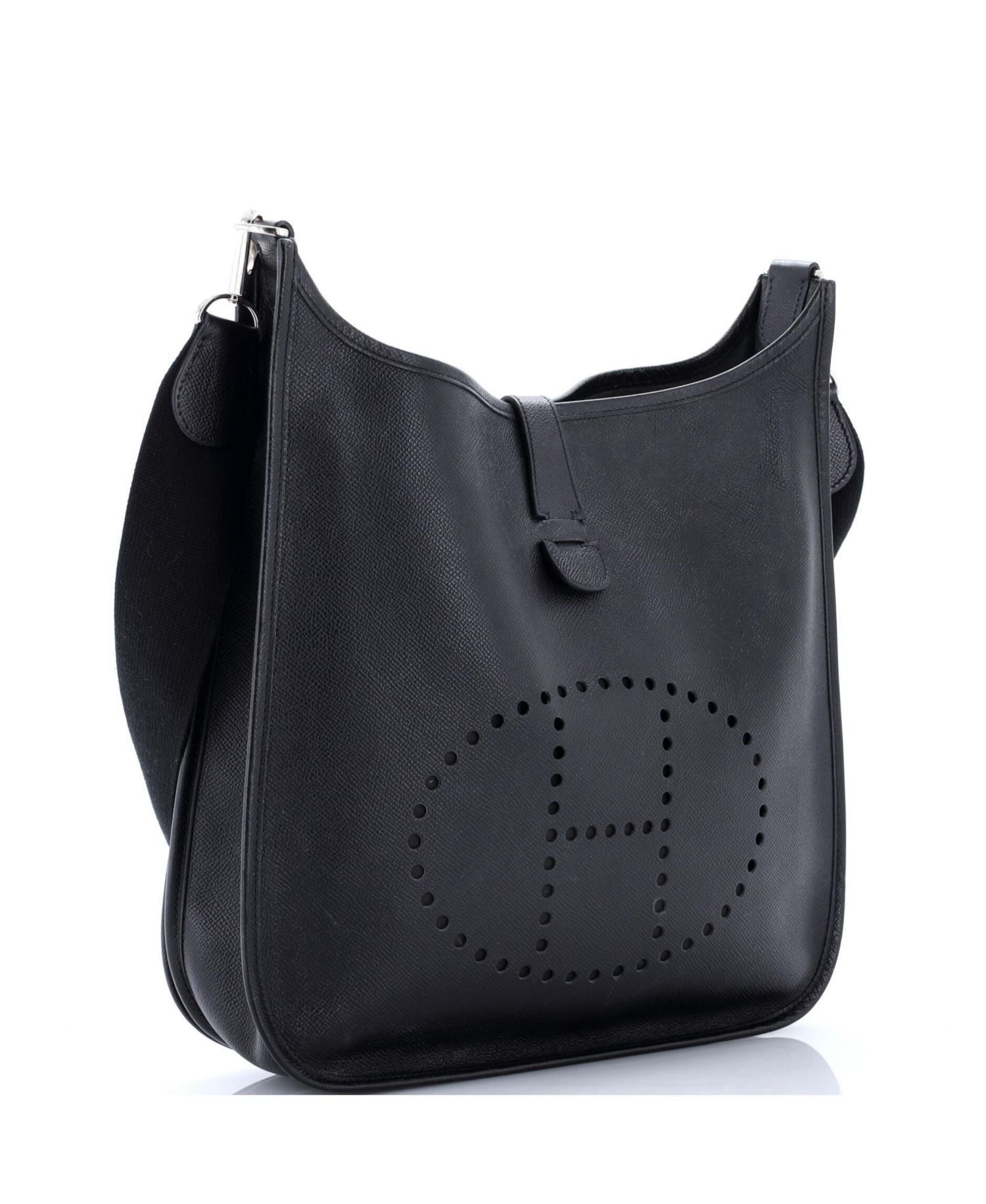 Pre-Owned HERMES Pre-Owned Hermes GM Evelyne Bag Gen II Epsom