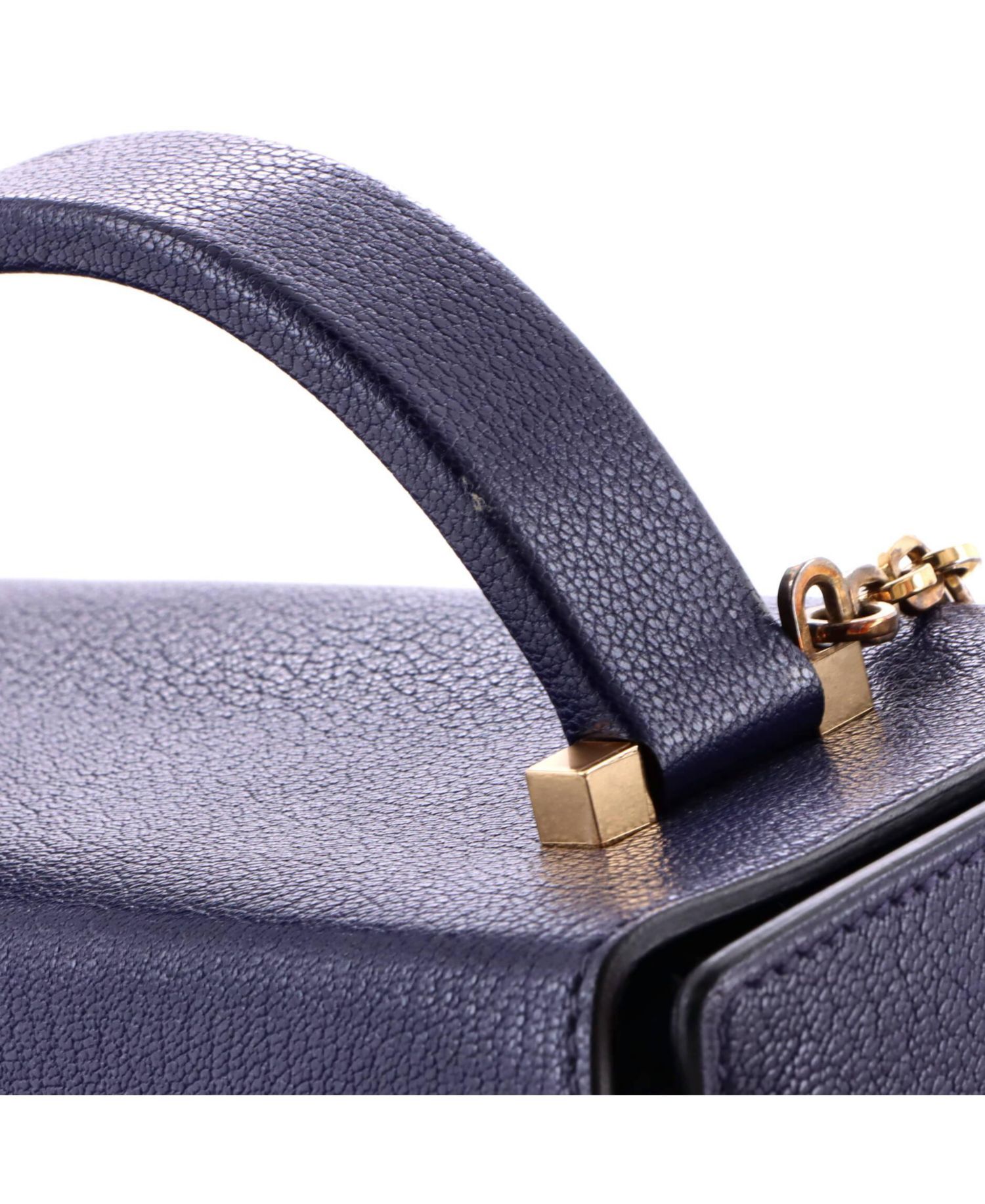 Cinhetic Top Handle Crossbody Box Bag