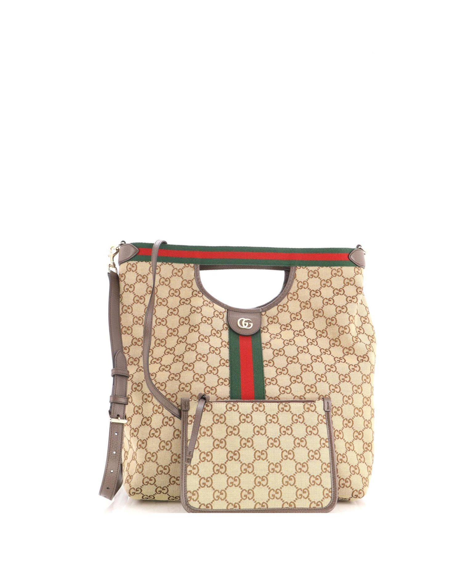 Giglio Convertible Laptop-Compatible GG Canvas Tote