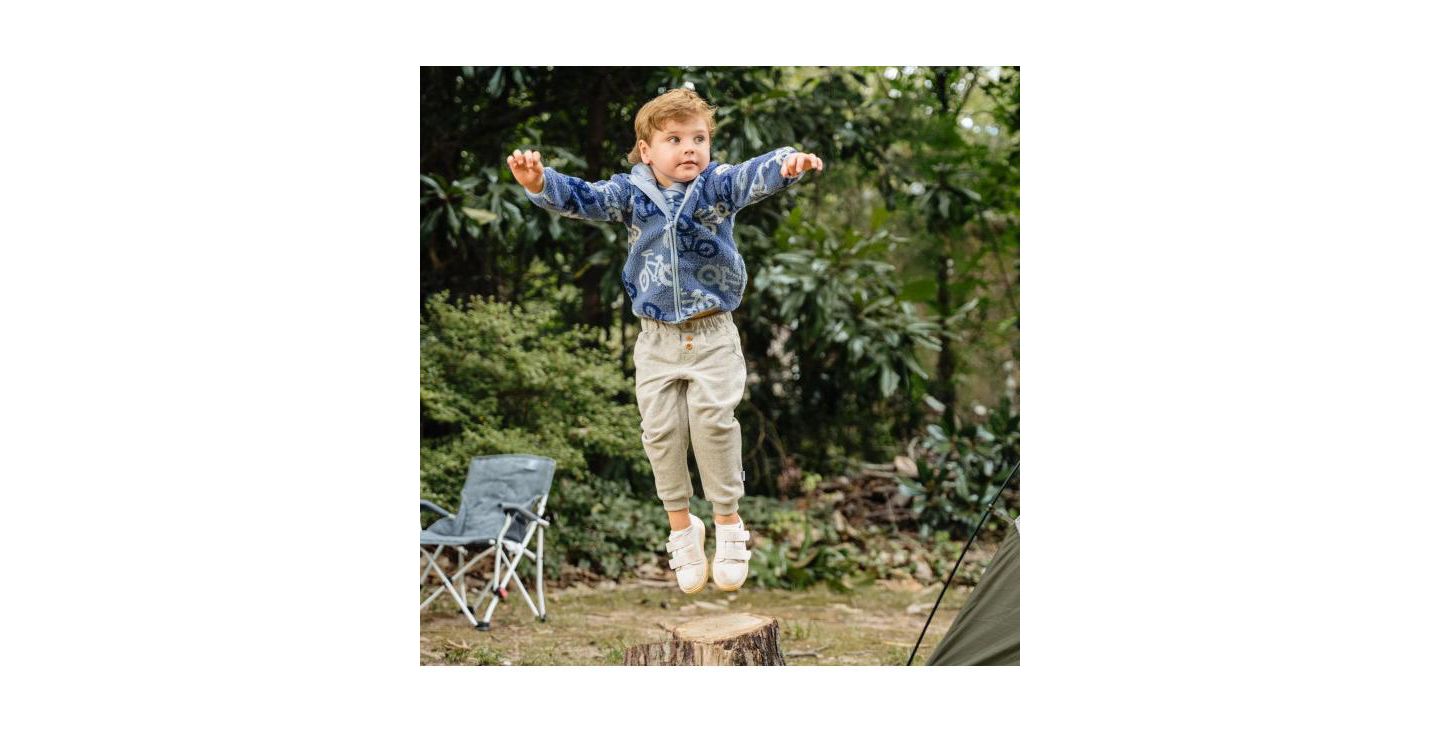 Детская куртка Gerber из микроплюша для мальчиков 2T-5T, цвет: Синий — фото 4