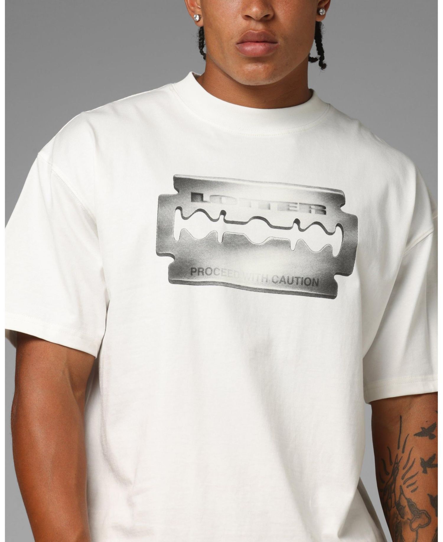 Men's Blade Graphic Oversized T-Shirt