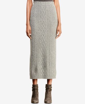 ralph lauren knit skirt