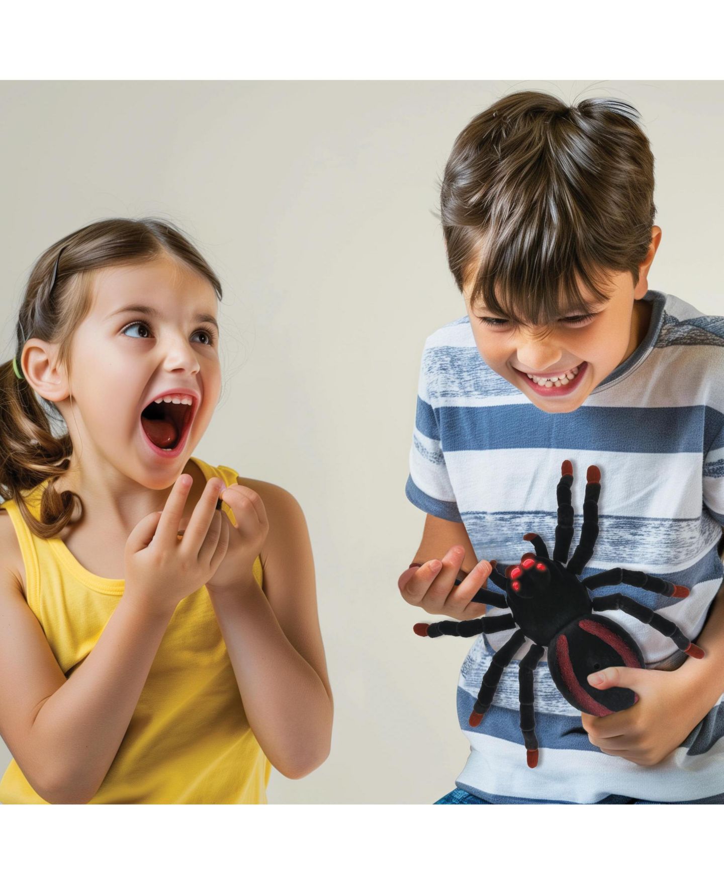 Детская игрушка Lexibook Power Tarentula RC Realistic Remote-Controlled Tarantula with Light Effects, цвет: Чёрный — фото 3
