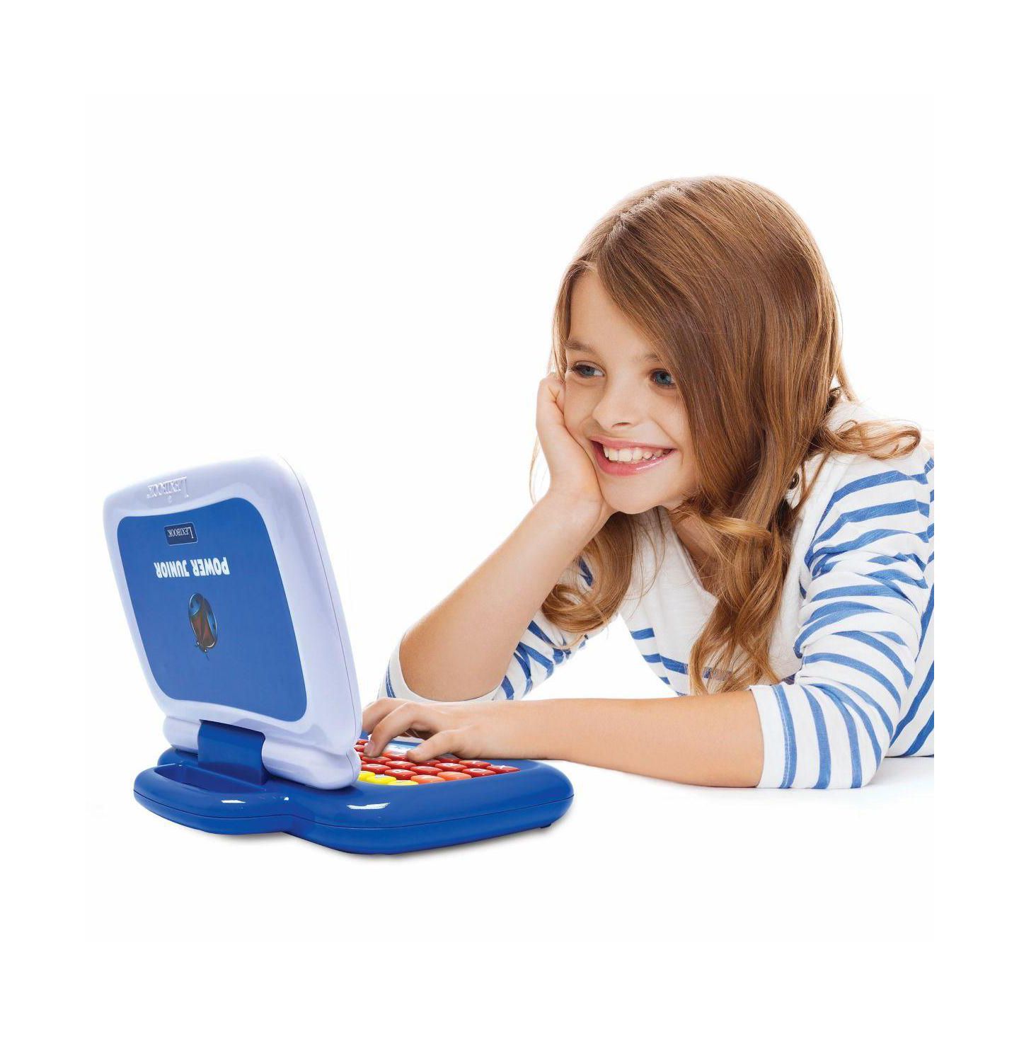 Детская игрушка Lexibook Power Junior Bilingual Educational Laptop with 40 Activities and Syllabic Reading Method, Ages 3+, цвет: Синий — фото 9
