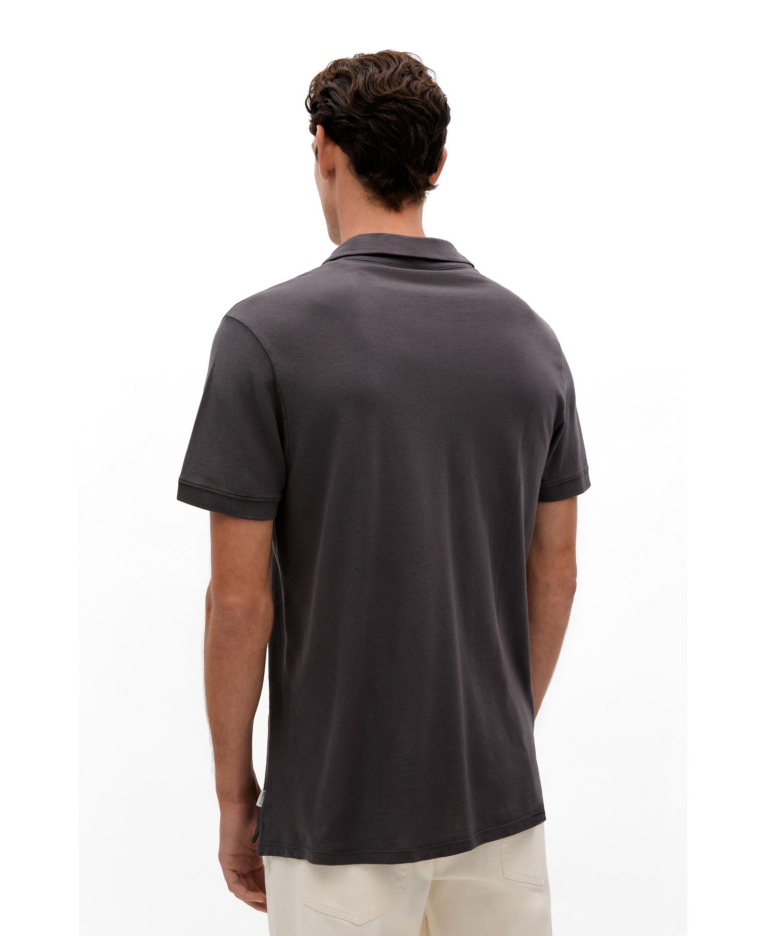 Men's Cotton Pique Short-Sleeve Polo Shirt