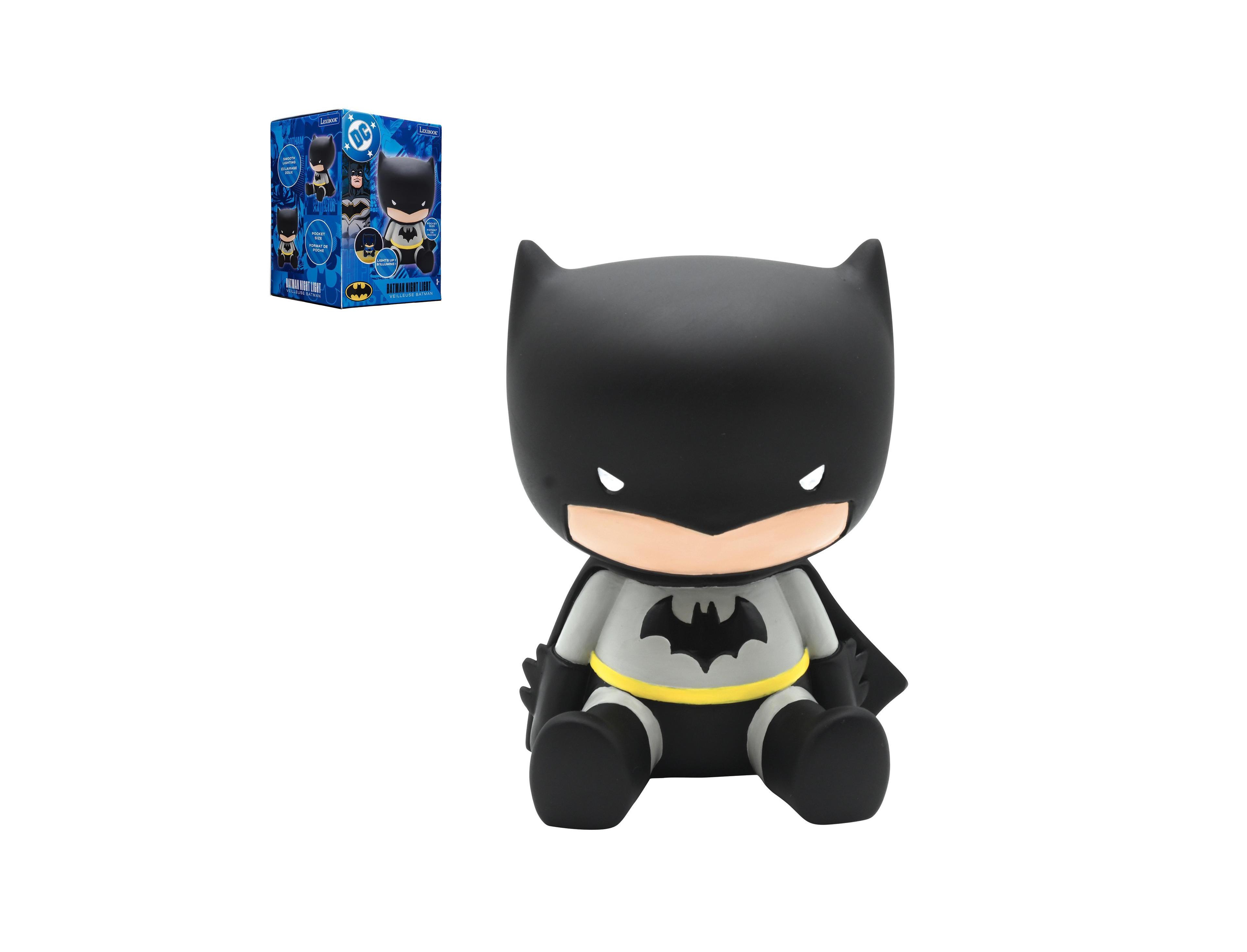 Warner Batman Color Nightlight for children's room, color change, smooth light, Battery included, NLJ01BAT