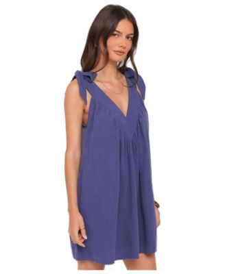 Women's Trina V-Neck Mini Sleeveless Dress