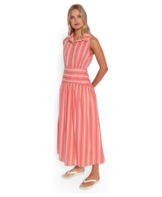 Women's Myranda Collared Sleeveless Midi Dress